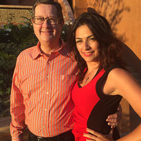 With Robert Allen, author of the One Minute Millionaire, at his mansion